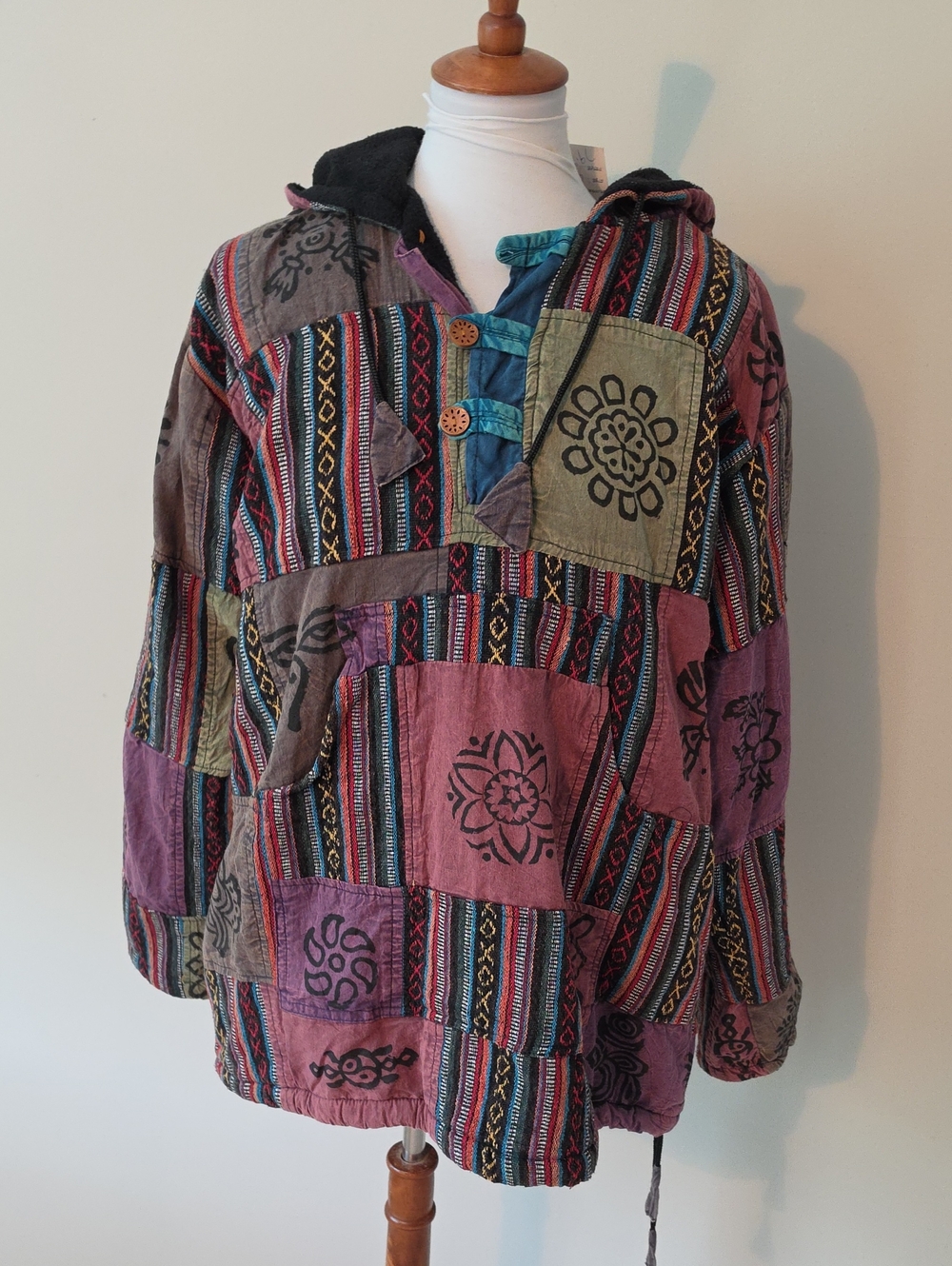 My Choice  Patchwork Printed Jacket